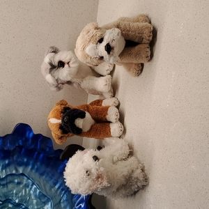 DEMDACO Nat & Jules beanie doggies